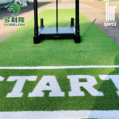 Αναβαθμίστε την προπόνησή σας με το Dorelom Green Artificial Grass Gym Floor Mat και το sled track