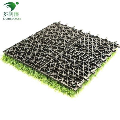Τεχνικά πλακάκια χόρτου 30x30cm 3cm High Haystack Green Κατάλληλο για εσωτερικά και εξωτερικά