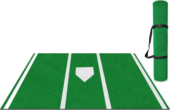 Μονόπλασμα PE PP Κουροειδή ίνες Baseball Batting Pad Κουσούνι Τεχνητό χαλί χόρτου