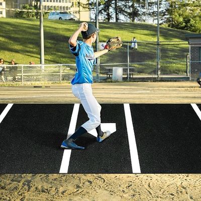 Το χτύπημα στο σπίτι έγινε καλύτερο με 5ft * 8ft Pro-Model Hitting Mat και τεχνητό γκαζόν