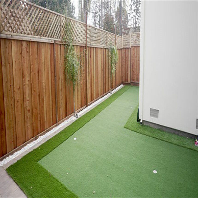 Υψόμετρος στοίβας 30mm 12m x 4m Εξωτερικό πράσινο χρώμα Συνθετικό γρασίδι για τοπίο κήπου